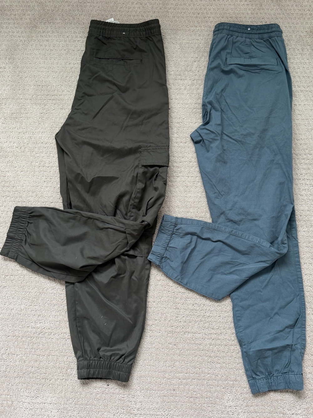 Zara Men's Joggers in Black and Blue size M&S